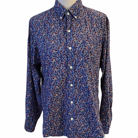 J. Crew Tops - J.CREW Slim Fit Floral Button Down